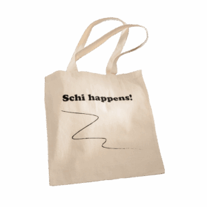 Jutebeutel "Schi happens!"