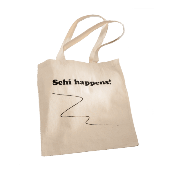 Jutebeutel "Schi happens!"