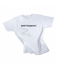 Herren T-Shirt "Schi happens!"